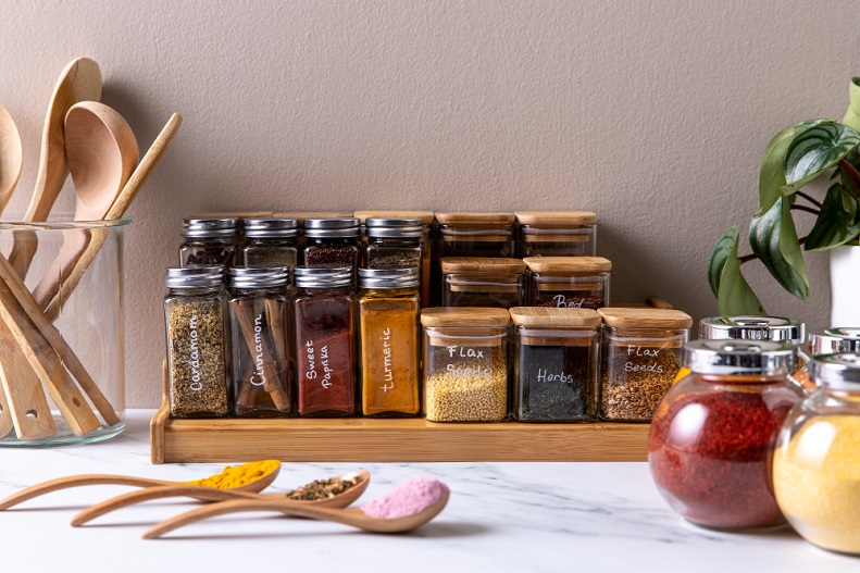 Organic Spices Storage